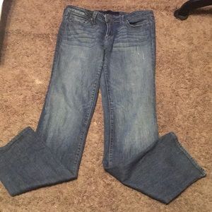 15 L  Refuge Jeans!! Back Pockets Zipped Front